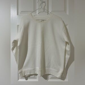 Preloved Hanes live love comfort plain white sweatshirt crew womens XL